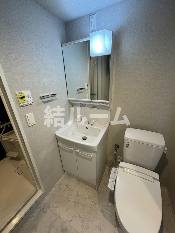 練馬区小竹町２丁目の賃貸マンションの独立洗面台