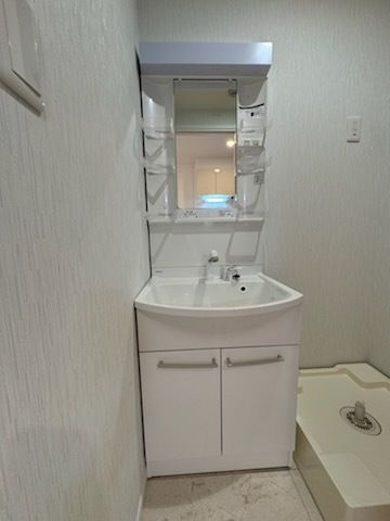 グランパラディソの洗面所|忙しい朝には欠かせない洗面所です