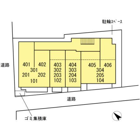 ＬＡＰＩＳ目黒本町の区画図