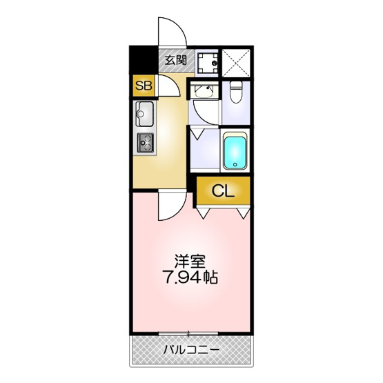 【間取り】 | ラ・フォンテ神戸長田
