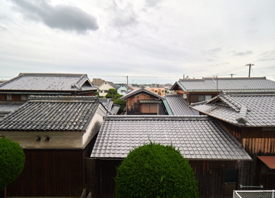 【展望】 | リバーサイド北別府 | ♪いらかの波と〜雲の波ぃ〜