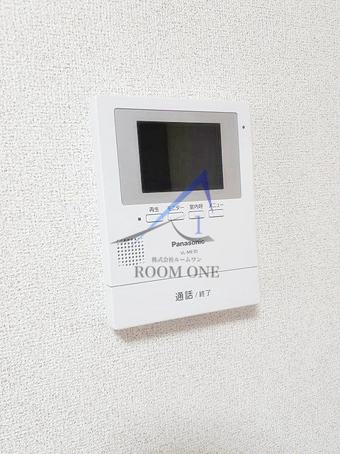 サニーベールＫのセキュリティ|モニター付きインターホンです。