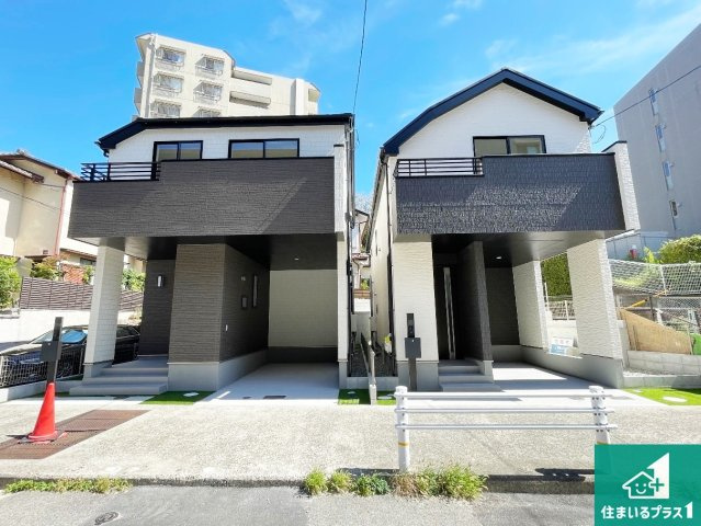 ■西宮市一ケ谷町　新築一戸建ての外観|お客様に長く安心して住んでいだだける事にこだわった家づくり！住んでからのアフターサービスにもしっかりと取り組んでいます！