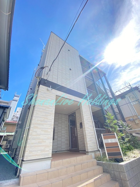 藤沢市湘南台５丁目のアパートの外観