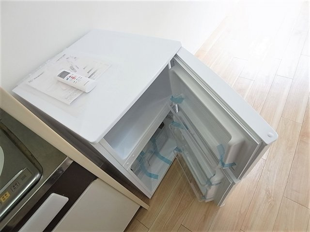 AQUA鈴蘭台2の設備|２ドア冷蔵庫完備