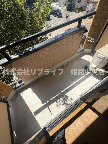 ベルフラワー山野井のバルコニー