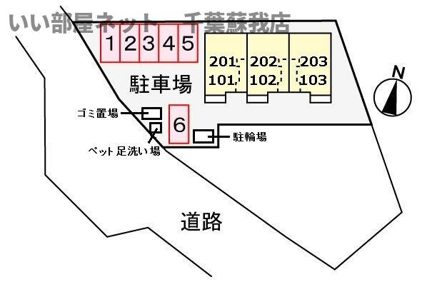 パールサマーの区画図