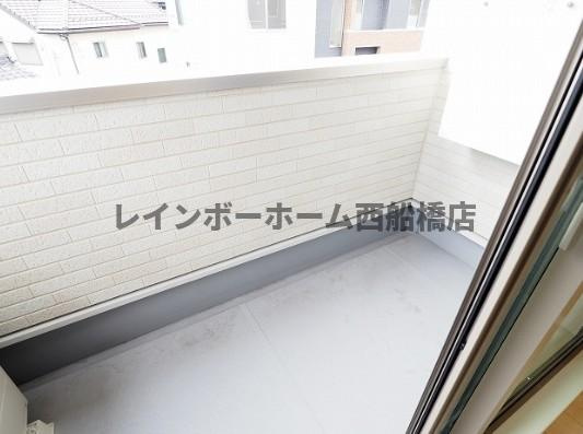 シトラスヴィレッジBのバルコニー