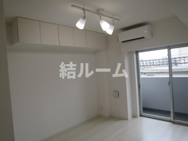 北区栄町の賃貸マンションの寝室