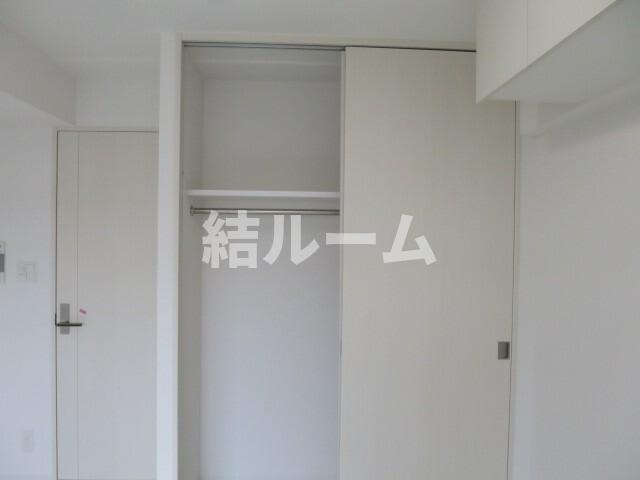 北区栄町の賃貸マンションの収納