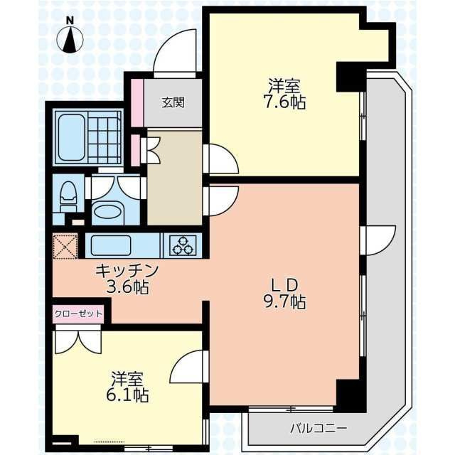 グランドメゾン麻布一の橋の間取り