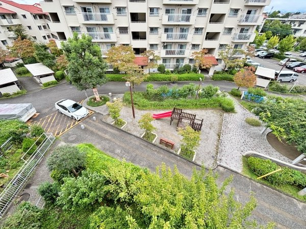 南面バルコニーからの眺望