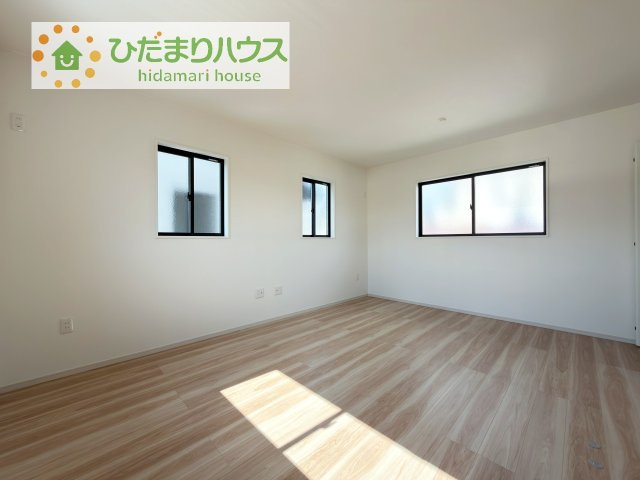【洋室】 | 土浦市文京町1期　新築戸建　2号棟 | 洋室は高い天井のゆったりとした空間を演出(^^)/
