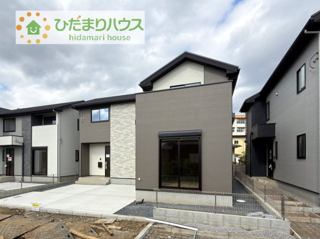 【外観】 | 土浦市文京町1期　新築戸建　2号棟 | たっぷりの陽光と心地よい風が舞い込む住まい♪