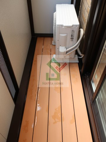 メゾンスピカのバルコニー