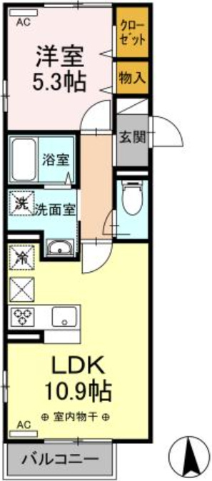 メゾンスピカの間取り