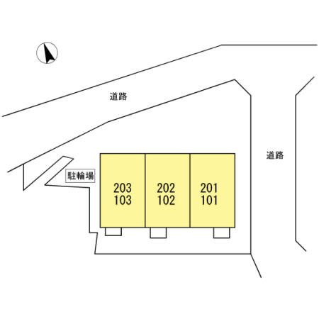 Shalom 櫻の区画図