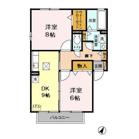 イーストプラザの間取り