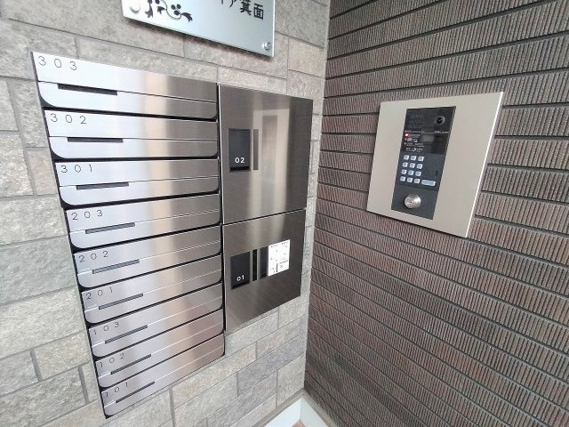 箕面市箕面６丁目のアパートのセキュリティ