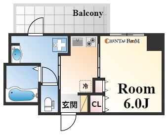 神戸元町Noahの間取り