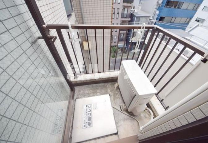 文京区本郷２丁目の賃貸マンションのバルコニー