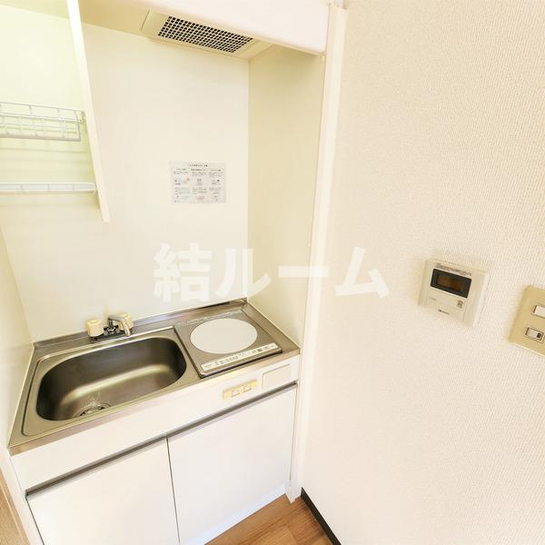 文京区本郷２丁目の賃貸マンションのキッチン