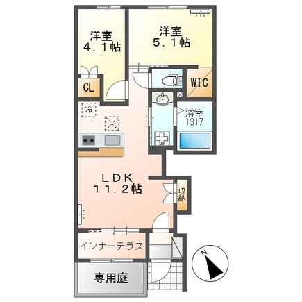 アンブレラの間取り