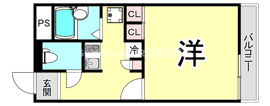レオパレスエルザ2の間取り