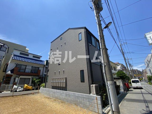 板橋区常盤台１丁目のアパートの外観