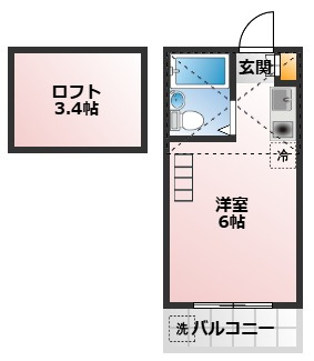 【間取り】 | ジュネス上福岡Ⅱ