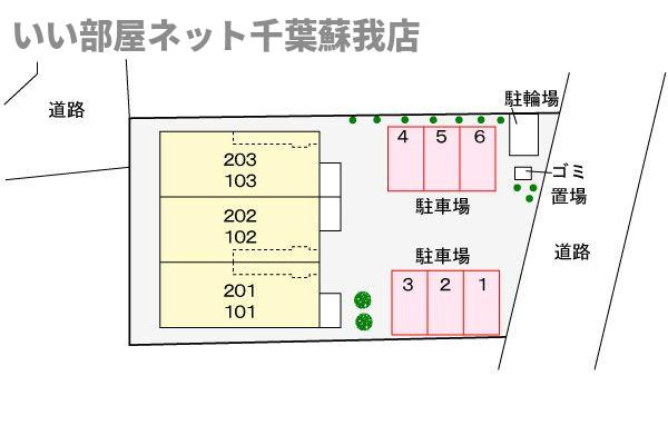 アプローズの区画図
