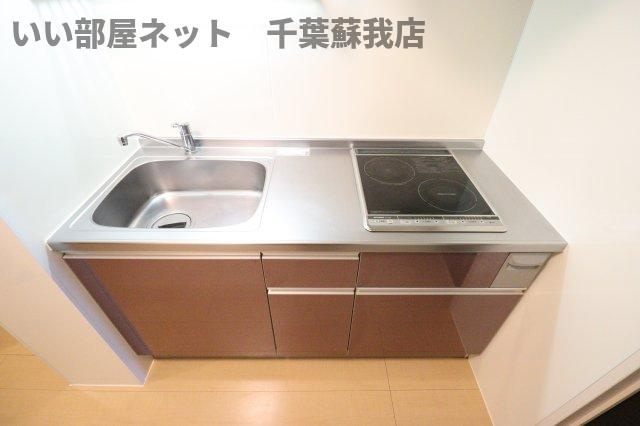 アヴニール21のキッチン|コンパクトなキッチンで掃除もラクラク