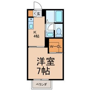 【間取り】 | ＫＥＮＳ本千葉 | 間取りです。