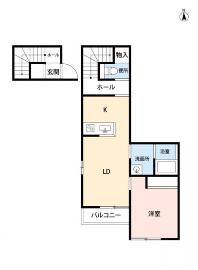 【間取り】 | Casa soleggiata