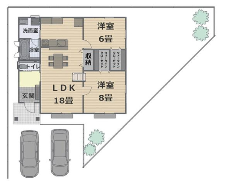 東金市菱沼　中古戸建の間取り|図面と現況に相違がある場合、現況を優先致します。