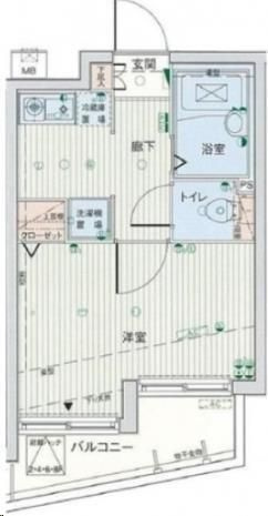 プレール麻布十番の間取り|間取りです。