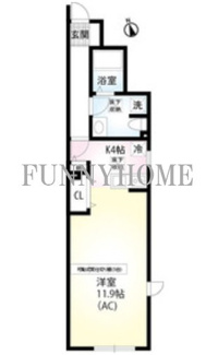 【間取り】 | ＶＩＬＬＡ　ＮＩＳＨＩＥＩＦＵＫＵ