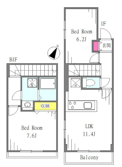 ＬＡＰｉＳ西新宿五丁目の間取り