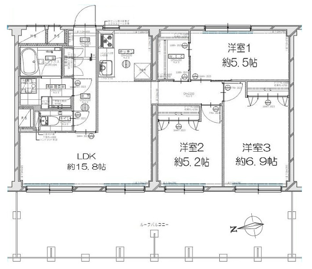 【間取り】 | 神楽坂ハウス