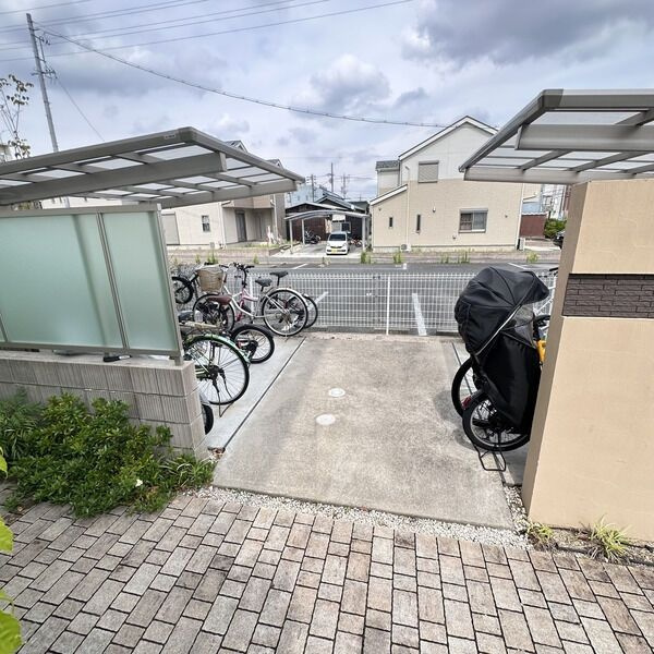 サンウッド要のその他共用部分|駐輪場です