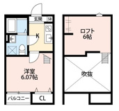 さいたま市見沼区東大宮６丁目のアパートの画像