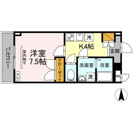 【間取り】 | ポワール・K