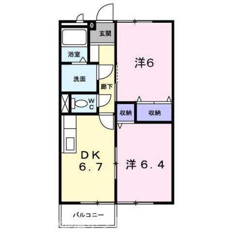 【間取り】 | ＤＥＡＲ　Ｂ