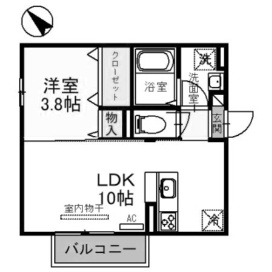 サニーコート　A棟の間取り