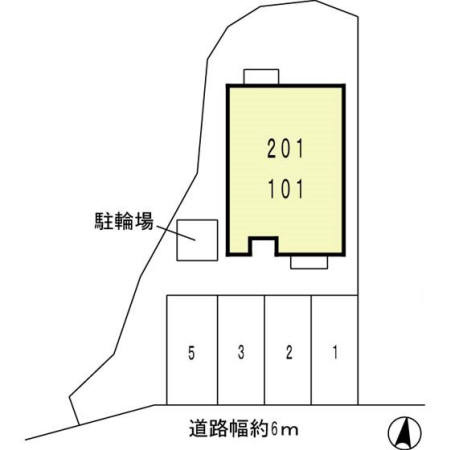 ヴェールフォンテーヌの区画図