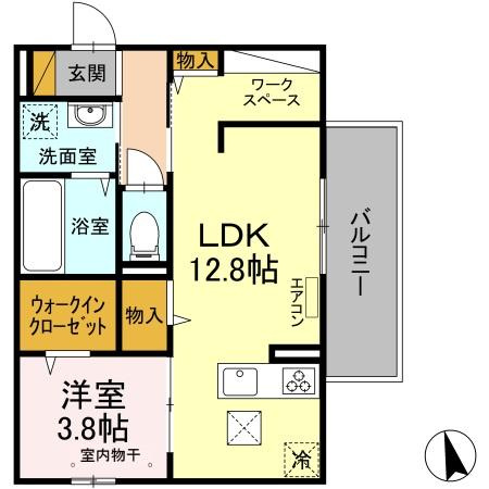 【間取り】 | プランドールB