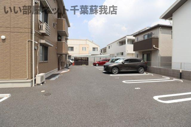 エスポワールの駐車場|駐車場完備です