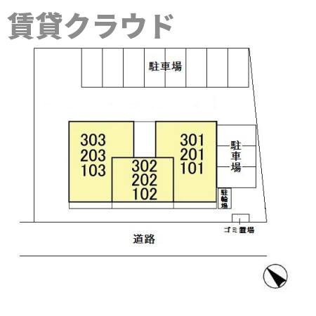 エスポワールの区画図