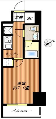 GENOVIA金町の間取り