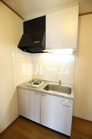 文京区本駒込１丁目のアパートのキッチン|別号室参考写真